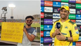 IPL 2022: MS Dhoni Fan Cancels Birthday Plans to Watch CSK vs RCB Match in Pune, Picture Goes VIRAL
